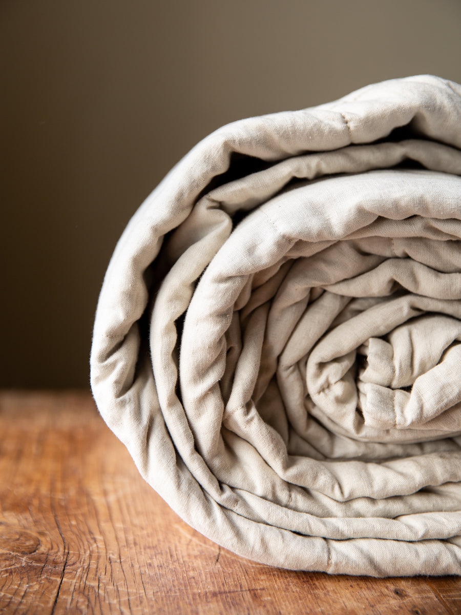 Vintage Wash Linen Quilts