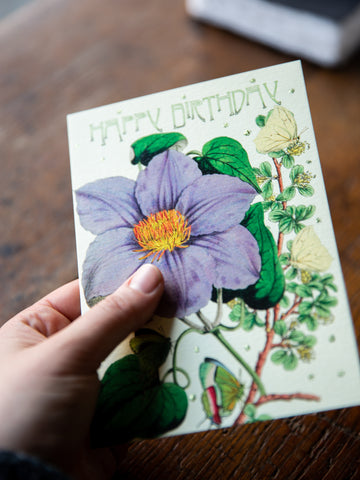 Vintage Gift Cards - Happy Birthday Collection