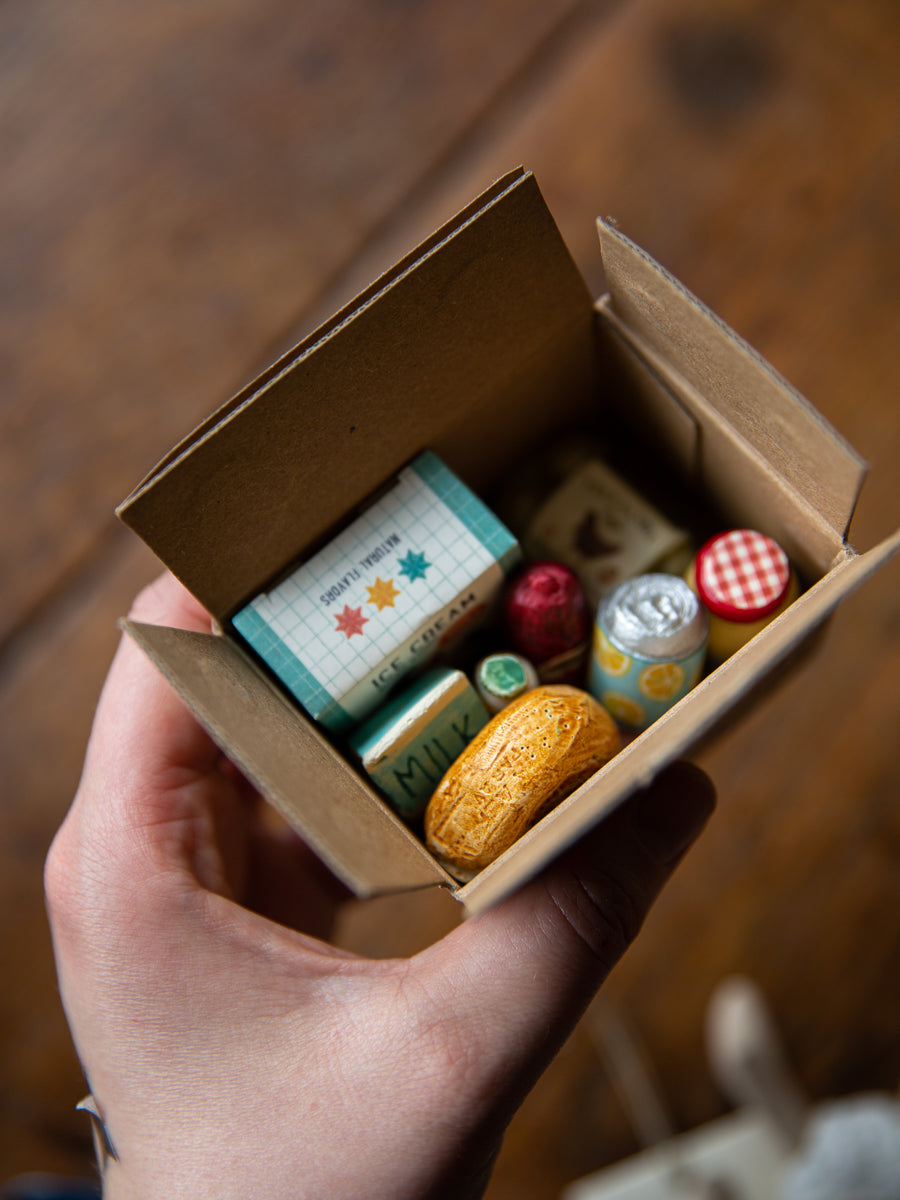 Boîte d'épicerie miniature Maileg