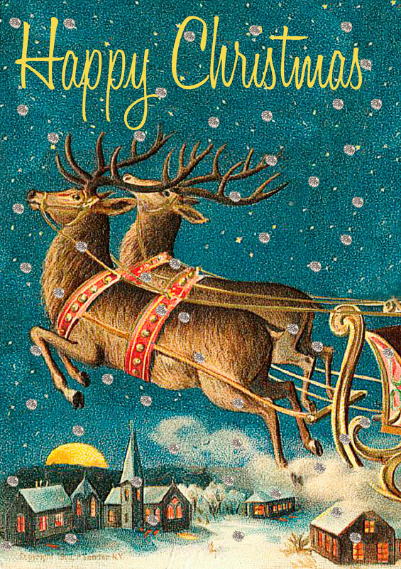 Cartes Cadeaux Vintage - Collection Noël